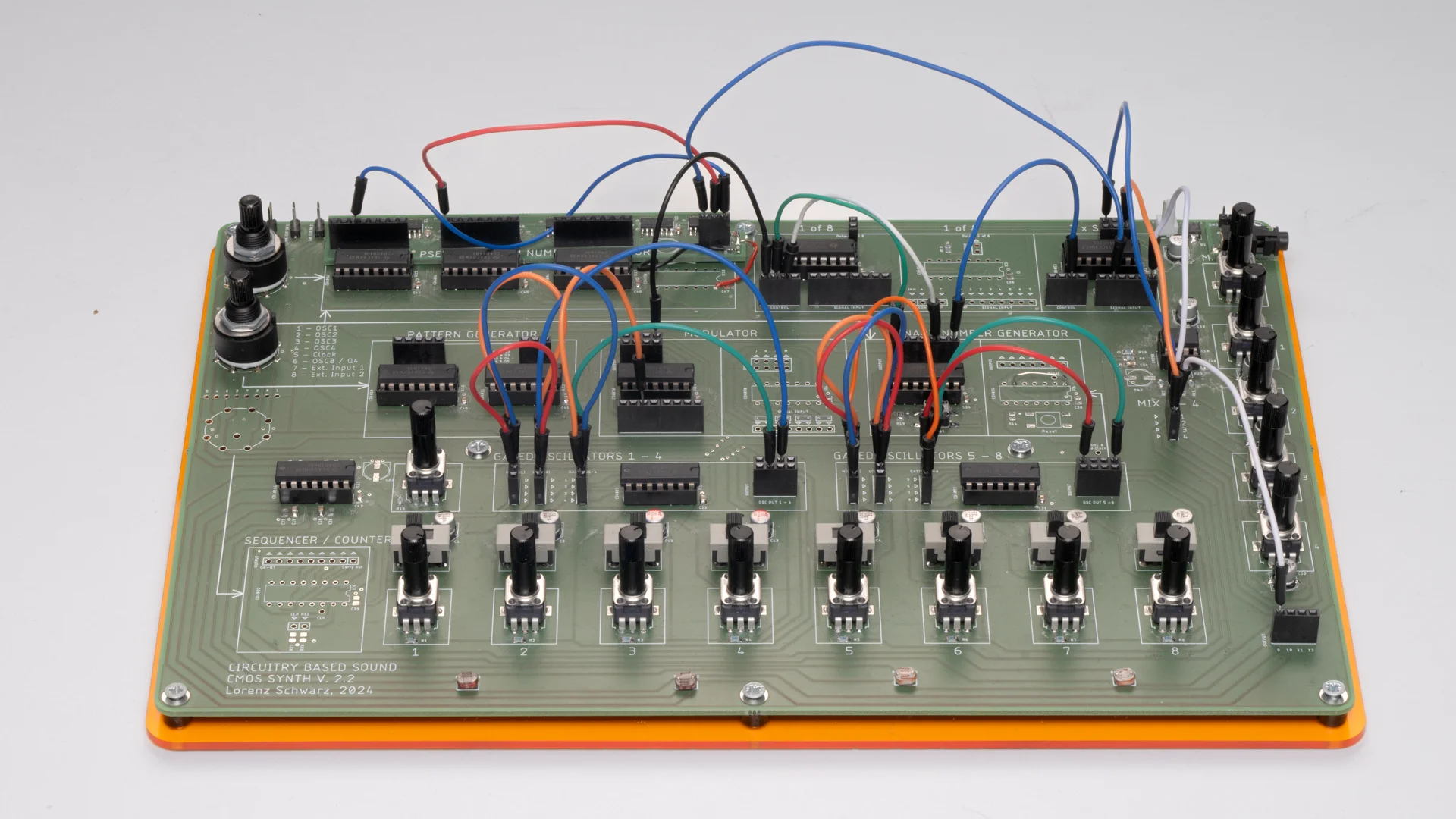 Still from CMOS board demonstration